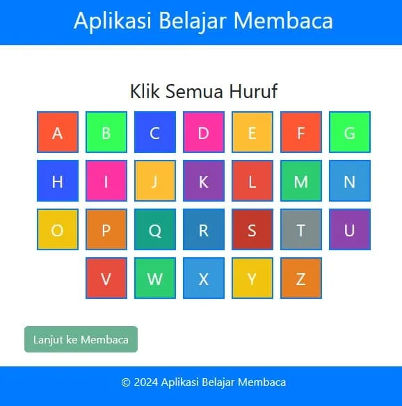 Aplikasi Belajar Membaca