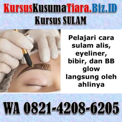 Kursus Sulam Alis BB Glow Bibir Terdekat Bersertifikat di Jogja