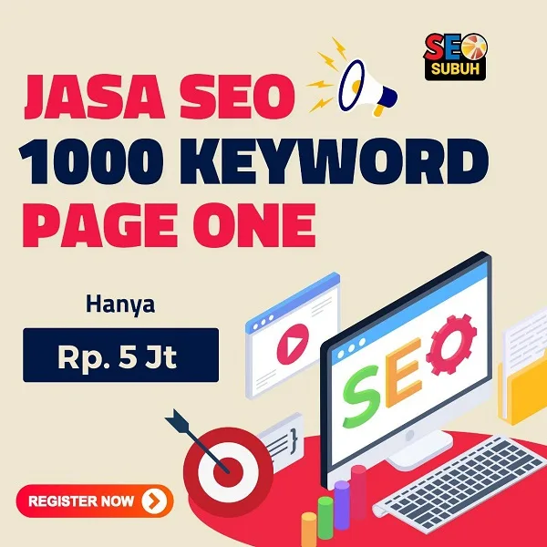 Jasa SEO 1000 Keyword Page One