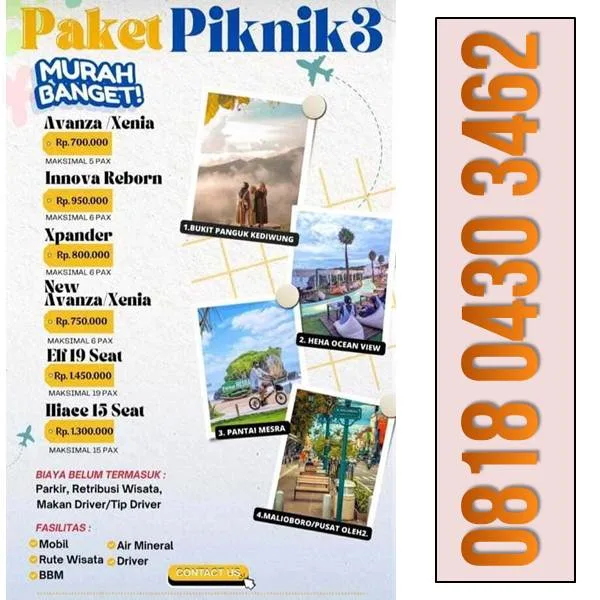 Paket Tour Yogyakarta 2025 Pilihan Liburan Seru