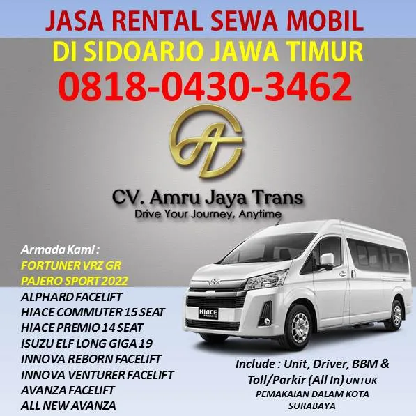 Sewa Mobil Sidoarjo Kota