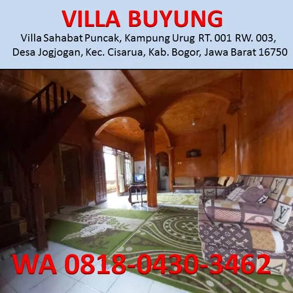 harga villa cisarua puncak bogor 1