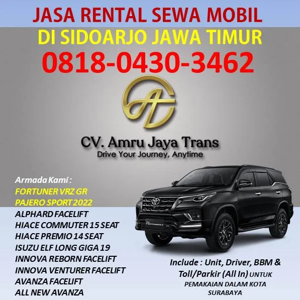 rental mobil sidoarjo